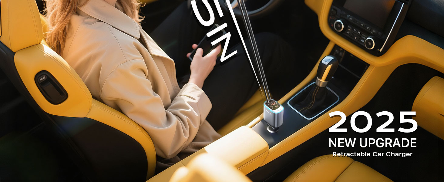 retractable car charger