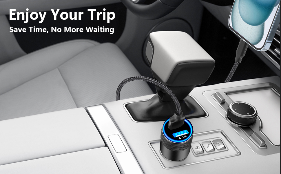 iPhone Car Charger Fast Charging