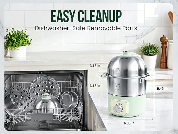 stainless steel egg cooker