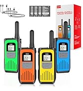 Walkie Talkies for Adults, Rechargeable Walkie Talkies Long Range 22 Channel Two-Way Radios with ...