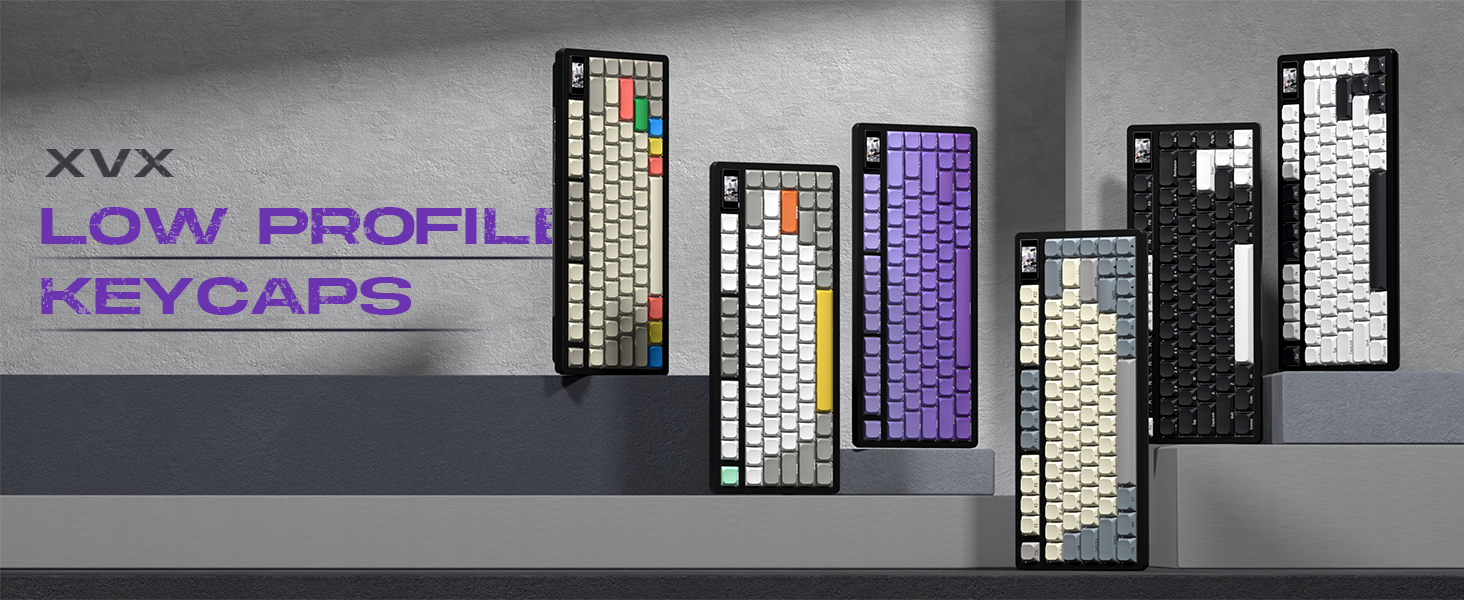 XVX Low-Profile Keycaps