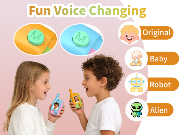 Video Walkie Talkie Toys christmas gifts for grandkids 