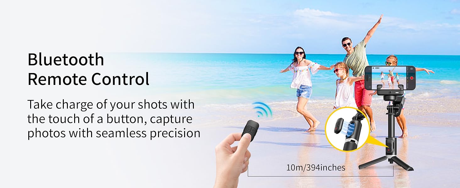 gimbal stabilizer for iphone gimbal tripod for cell phone selfie stick tripod