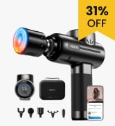 RENPHO Active+ Thermacool Massage Gun with Heat &amp; Cold, Mothers Day Gifts, App Control with Video...
