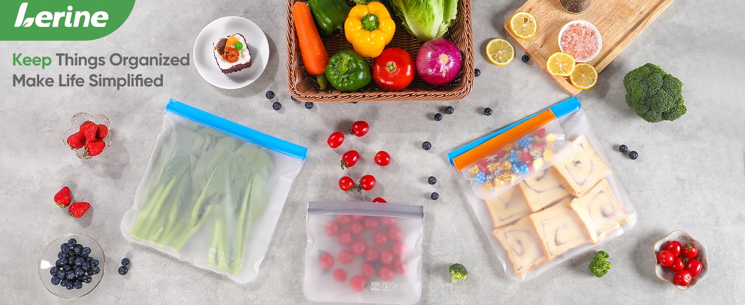 reusable freezer bags