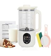 50oz Nut Milk Maker,10 in 1 Nut Milk Maker Machine with 20 Blades,Plant-Based Milk Maker for Soy,...
