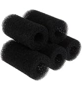 5Pcs Black Pre-Filter Sponge Aquarium Pre Filter Black Foam Rolls Compatible Intake Filter Access...
