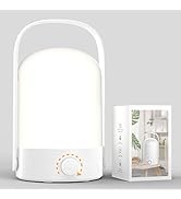 KLEAH Portable Cordless Lantern Table Lamp, 360° Portable Handle, Stepless Dimmer, Powerful Long-...
