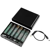 diymore 18650 Battery Holder with Wire 18650 Battery Holder Case 5V/9V/12V Series DIY Battery Sto...