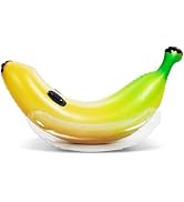 Sloosh Inflatable Banana Pool Float - Ride on Banana Pool Floats Funny Swimming Pool Party Decora...