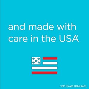 and made with care in the USA