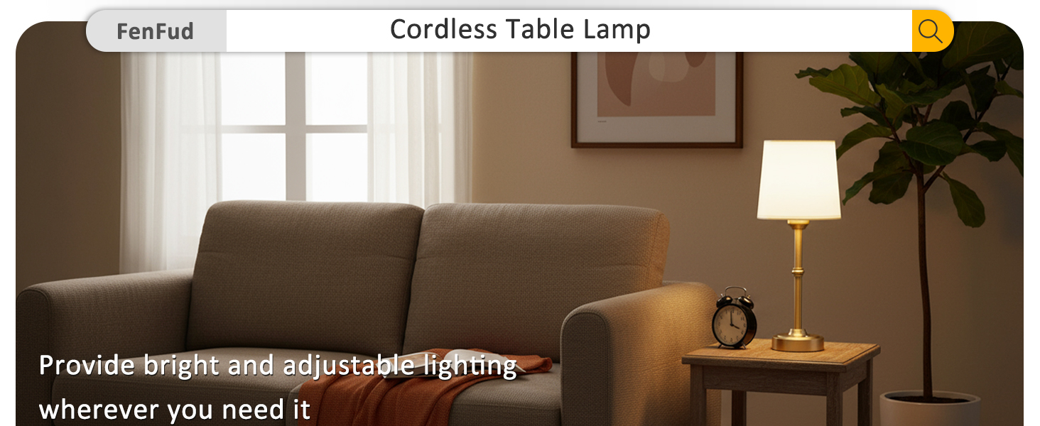 cordless table lamp
