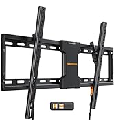 Perlegear Tilting TV Wall Mount for Most 37-82 inch TVs up to 132 lbs, Low Profile Tilt TV Mount ...