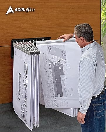 Wall Mount Blueprint Storage