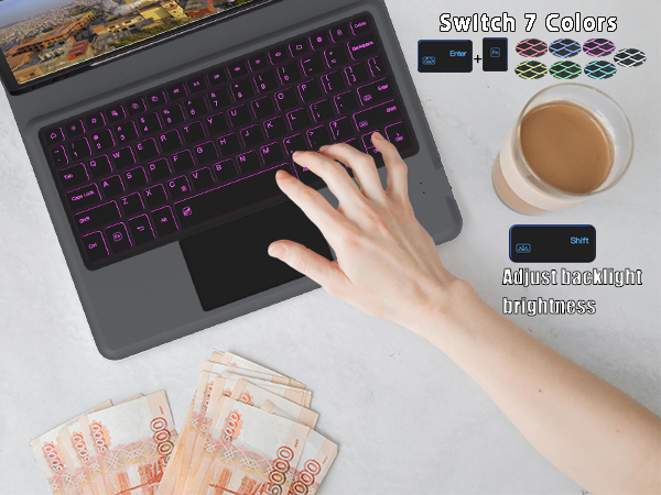 samsung tablet A9 Plus 5g case and keyboard