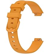 FanTEK Compatible with Fitbit inspire 3 Watch Band for Women Men, Soft TPU Waterproof Sport Wrist...