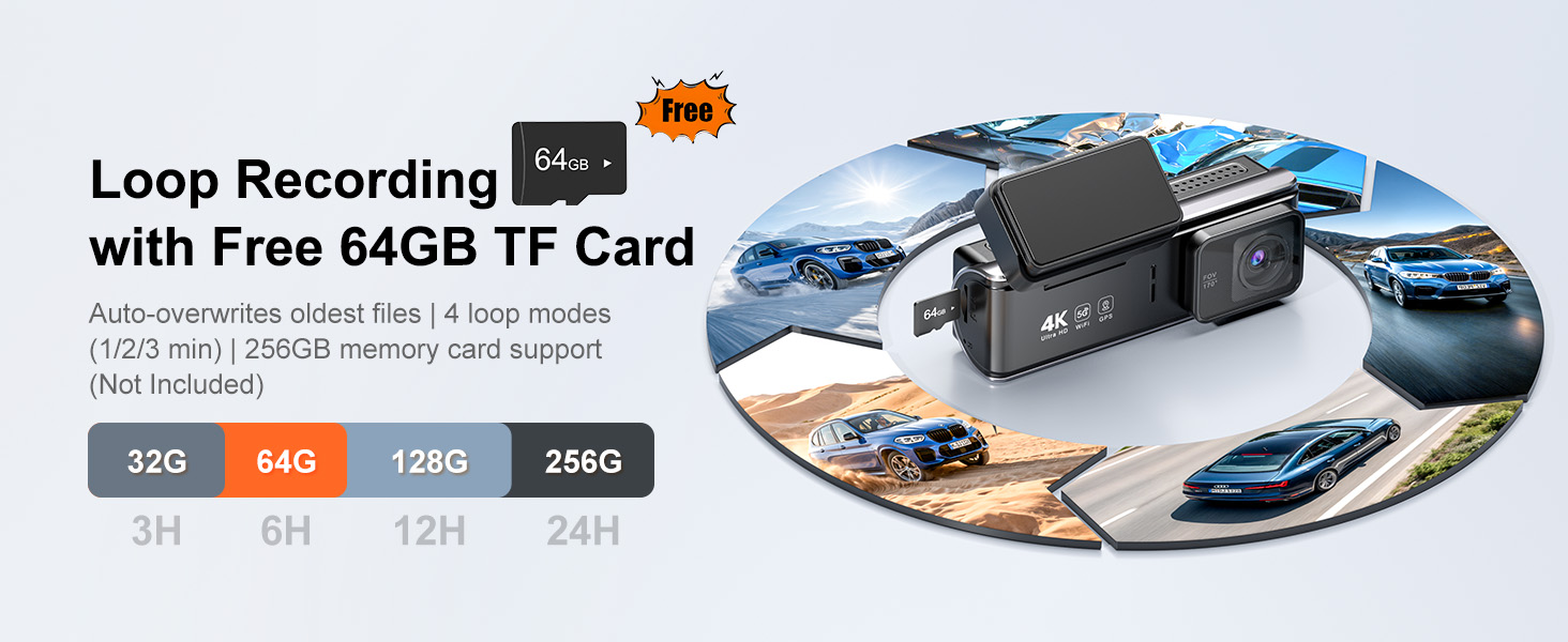 4k dash cam