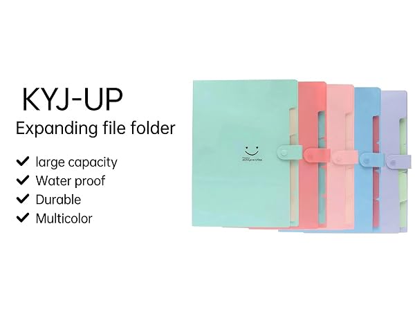 5 pocket folder