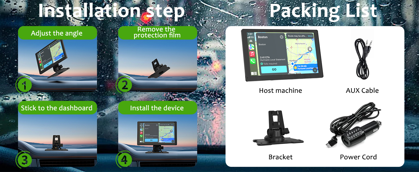 carplay screen for car