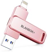 MFi Certified 256GB Flash Drive for iPhone Photo Stick, USB Memory Stick iPhone Flash Drive for P...