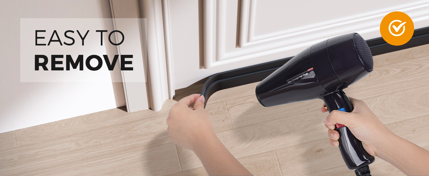 door draft stopper