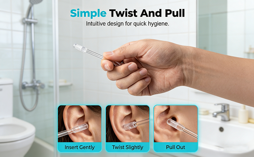 Sticky Ear Cleaning Stick