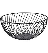 Kuuleyn Hanging Fruit Basket,Organizer Vegetable Storage,Fruit Bowl Iron European Style Simple An...