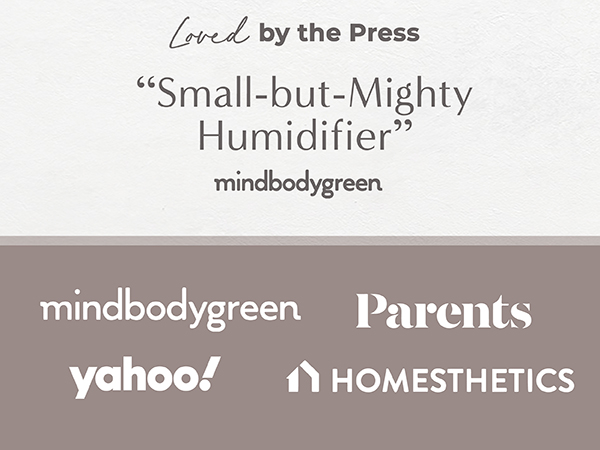 loved by the press, small but mighty humidifier, best humidifier reviews