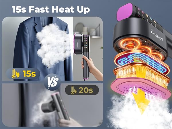 15s fast heat up
