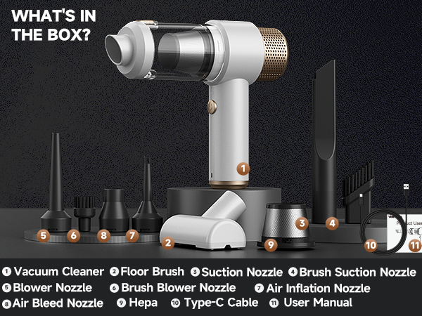 portable vacuum for car