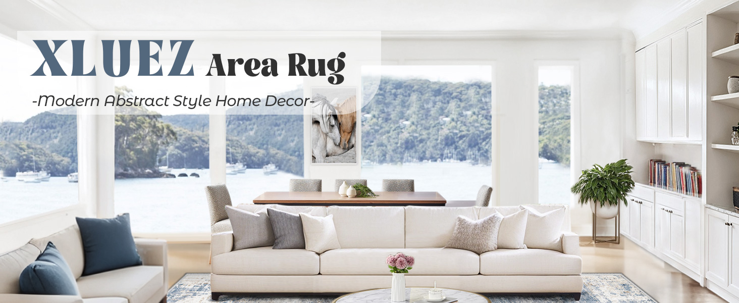 xluez area rug