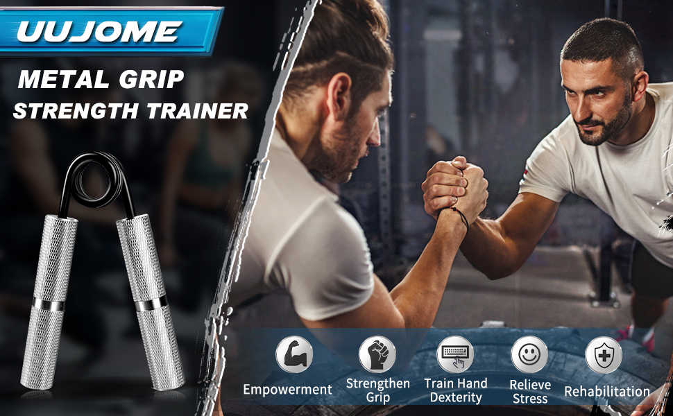 Metal Grip Strength Trainer