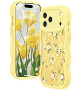 Amzfield for iPhone 17 Pro Max Case,Clustered-Yellow