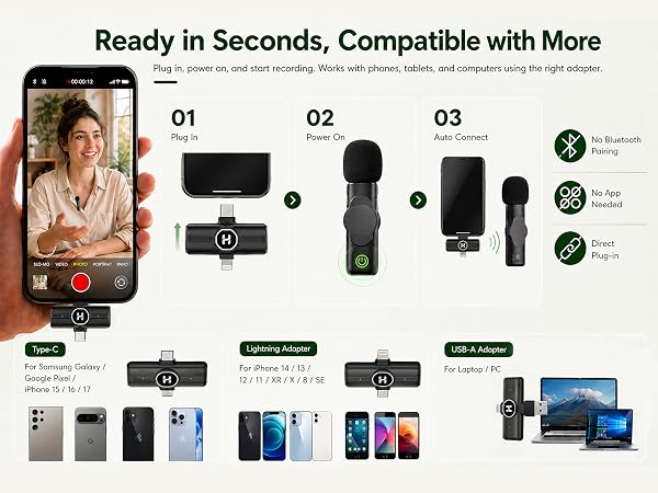 wireless microphone for iphone