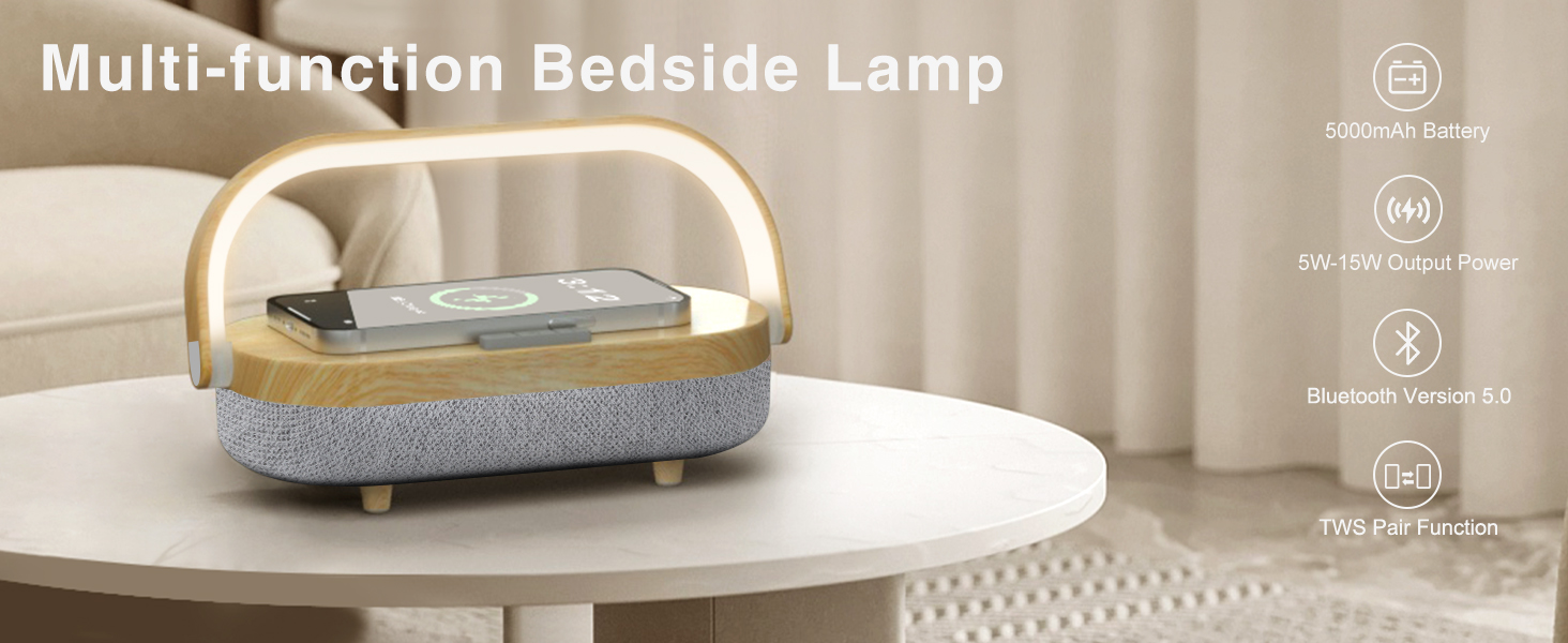 bluetooth speaker lamp