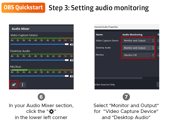 OBS Studio Quickstart : Step 3