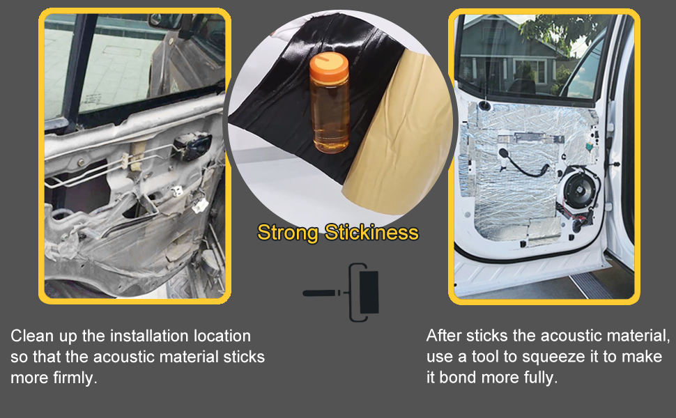 Automotive sound insulation materials