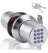 Smart Lock, FITNATE Keyless Smart Lock Digital Door Lock with Keypad, Waterproof Electronic Keypa...