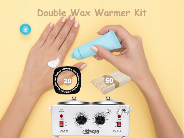 double wax warmer