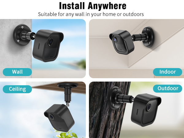 blink camera mounts for outside
