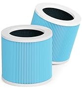 VOOPNU DH-JHD07 Air Filter Replacement 4-in-1 True HEPA Filter for Harmful Particulate, Dust, Hai...