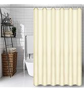 Hibate 72x72 72x78 Inches Fabric Shower Curtain Liners Hotel Quality Machine Washable Bath Bathro...