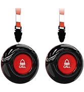 WiFi Alert Button for Seniors at Home Wireless Call Button Emergency Button for Elderly Call Bell...