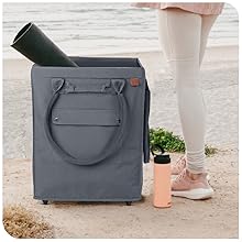rolling grocery tote bag collapsible shopping cart bag with wheels large reusable grocery carrier