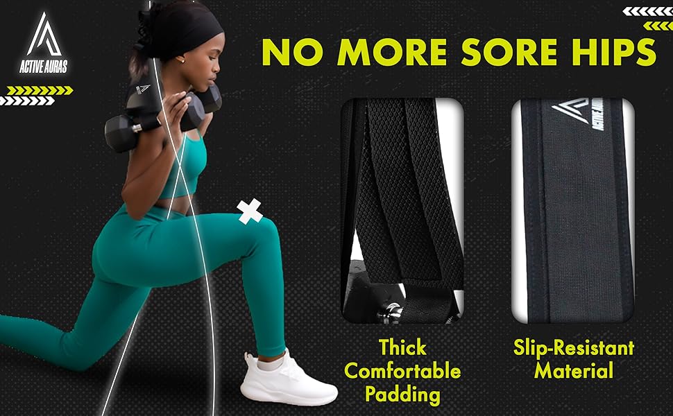 hip thrust dumbbell belt