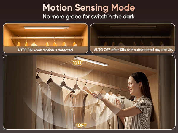 motion activated under cabinet lights