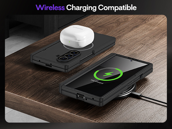 Maxdara for Z Fold 7 Magnetic Case with Kickstand