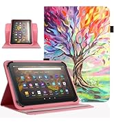 Pudazvi Universal 7 inch 8 inch Tablet Case,360 Degree Rotatable Kickstand Multiple Viewing Stand...
