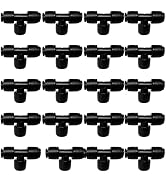 1/4" Tee Splitter (20 pcs), Suitable for Irrigation Systems