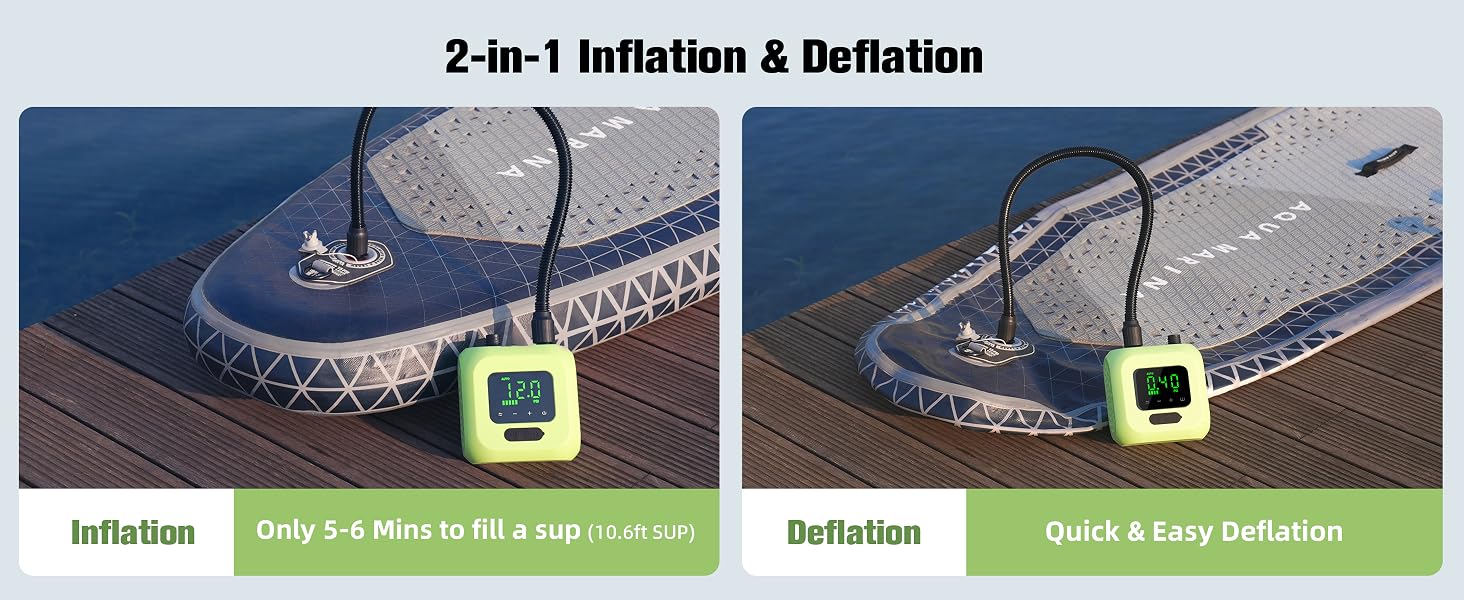 paddle board pump
